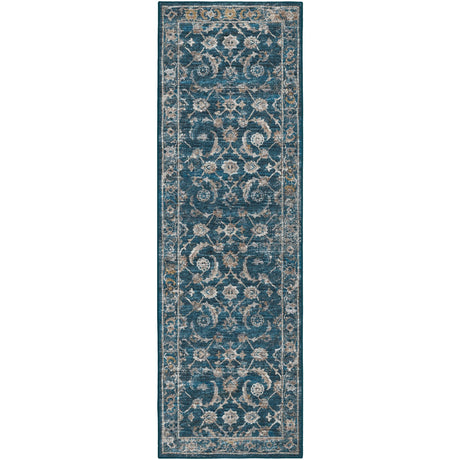 Dalyn Jericho JC4 Navy Rug runner rug