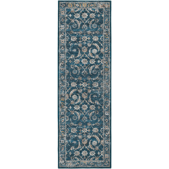 Dalyn Jericho JC4 Navy Rug runner rug