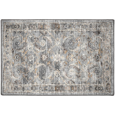 Dalyn Jericho JC4 Silver Rug rectangular rug