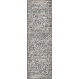 Dalyn Jericho JC4 Silver Rug runner rug