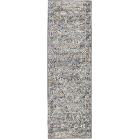 Dalyn Jericho JC4 Silver Rug runner rug