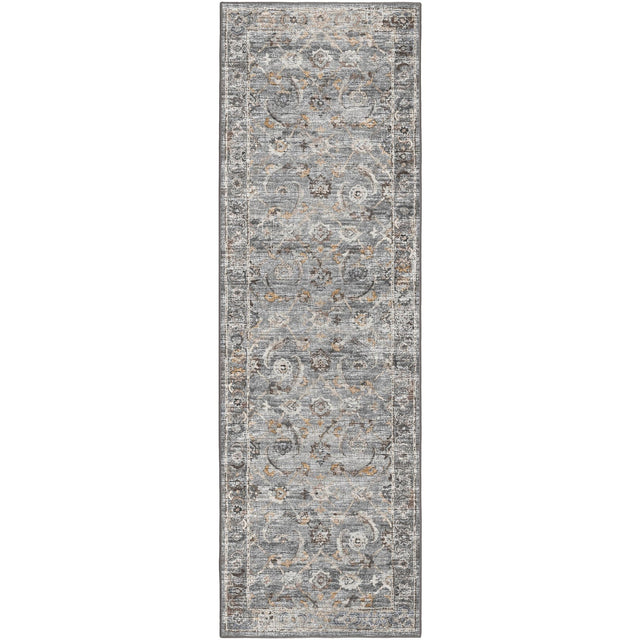 Dalyn Jericho JC4 Silver Rug runner rug