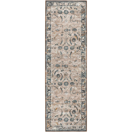 Dalyn Jericho JC4 Taupe Rug runner rug