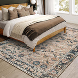 Dalyn Jericho JC4 Taupe Rug shown in a room