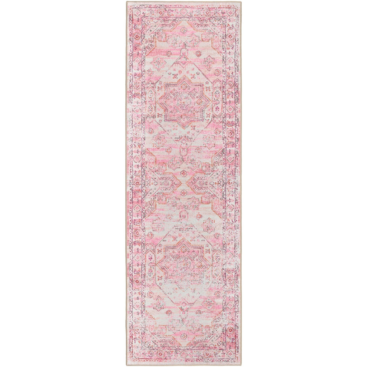 Dalyn Jericho JC5 Rose Rug runner rug
