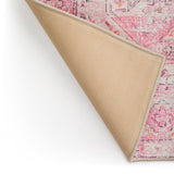 Dalyn Jericho JC5 Rose Rug backing detail