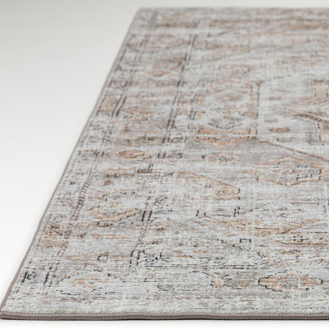 Dalyn Jericho JC5 Tin Rug finished edge detail