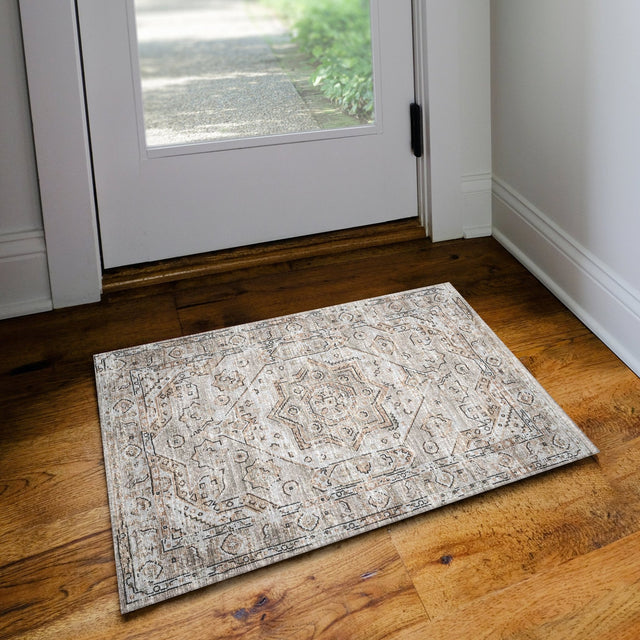 Dalyn Jericho JC5 Tin Rug shown in a room