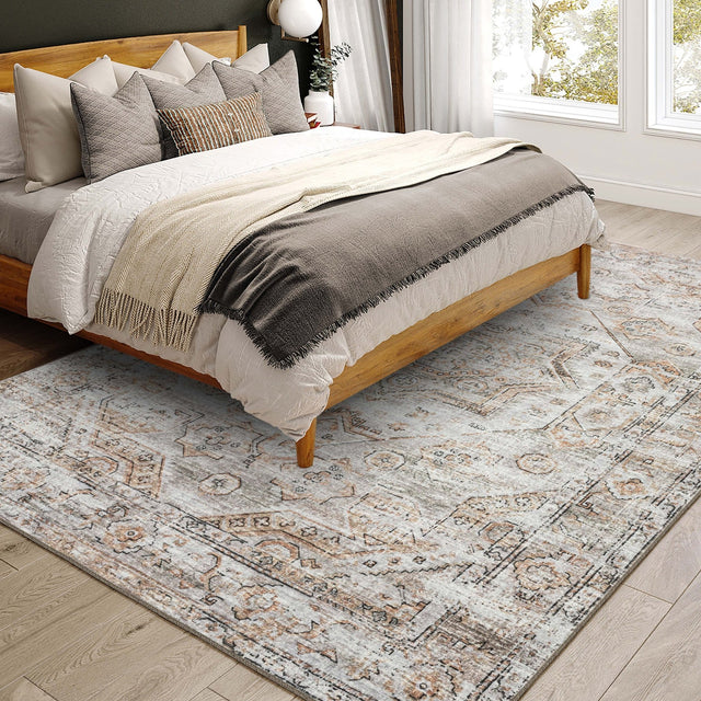 Dalyn Jericho JC5 Tin Rug shown in a room