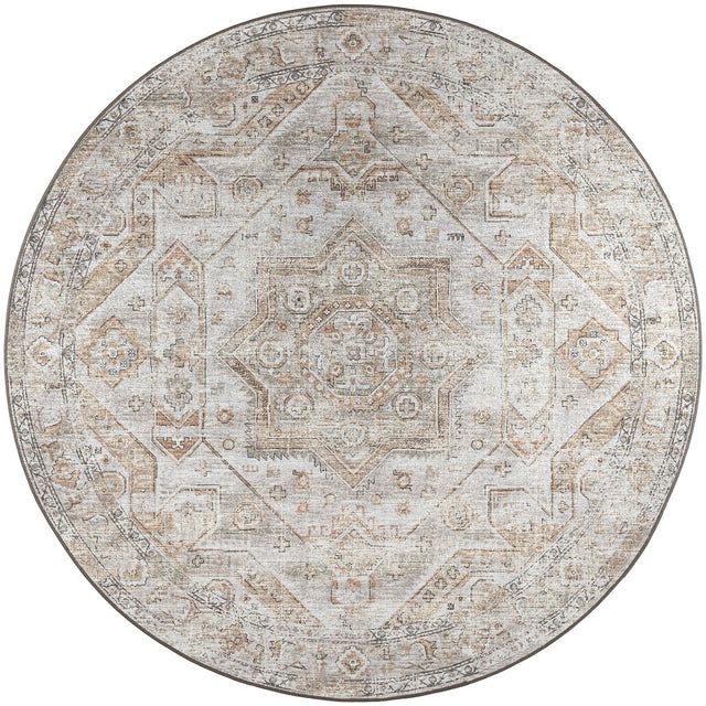 Dalyn Jericho JC5 Tin Rug round rug