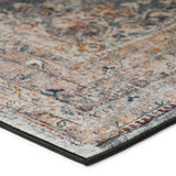 Dalyn Jericho JC6 Charcoal Rug corner detail