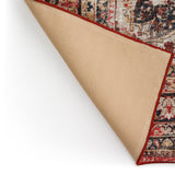Dalyn Jericho JC6 Garnet Rug backing detail