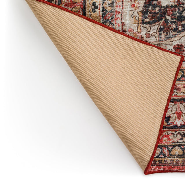 Dalyn Jericho JC6 Garnet Rug backing detail