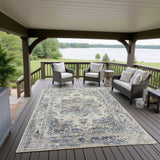 Dalyn Jericho JC6 Linen Rug outdoor lifestyle image