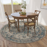 Dalyn Jericho JC6 Linen Rug shown in a room