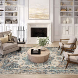 Dalyn Jericho JC6 Linen Rug shown in a room