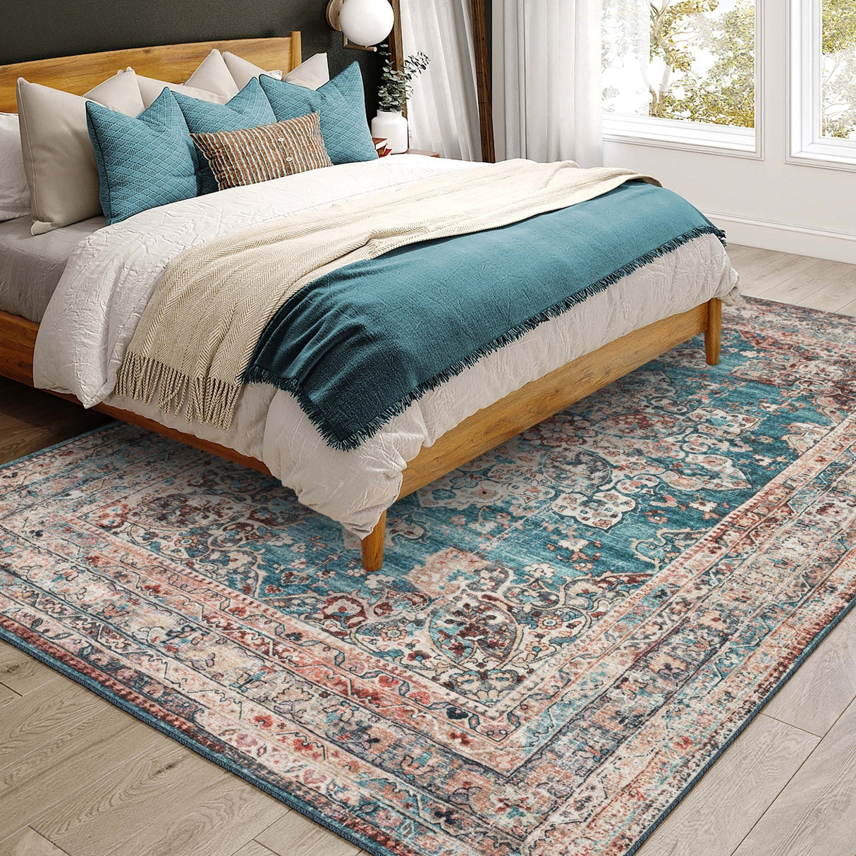 Dalyn Jericho JC6 Riviera Rug shown in a room