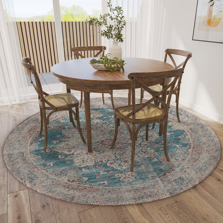 Dalyn Jericho JC6 Riviera Rug shown in a room