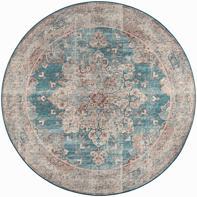 Dalyn Jericho JC6 Riviera Rug round rug