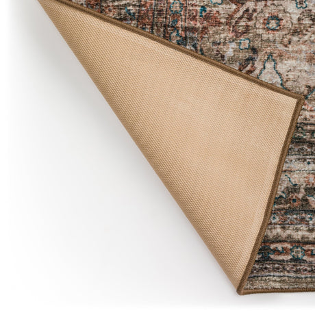 Dalyn Jericho JC7 Latte Rug backing detail