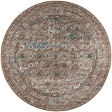 Dalyn Jericho JC7 Latte Rug round rug