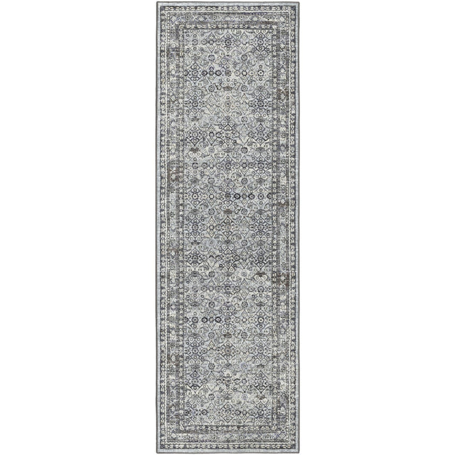 Dalyn Jericho JC7 Pewter Rug runner rug