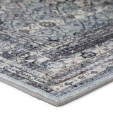 Dalyn Jericho JC7 Pewter Rug corner detail