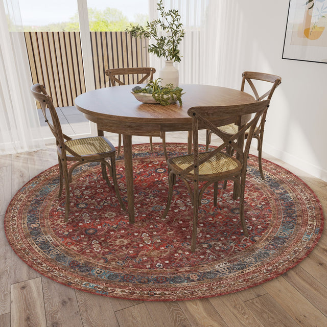 Dalyn Jericho JC7 Scarlett Rug shown in a room