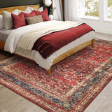 Dalyn Jericho JC7 Scarlett Rug shown in a room