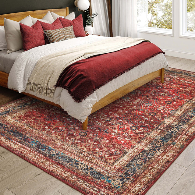 Dalyn Jericho JC7 Scarlett Rug shown in a room