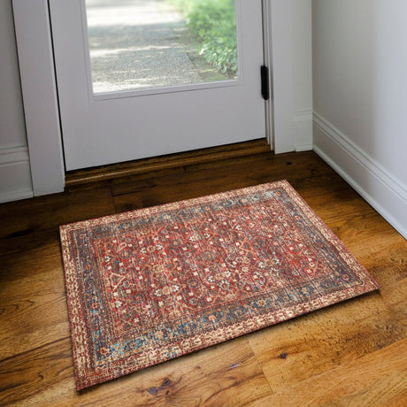 Dalyn Jericho JC7 Scarlett Rug shown in a room