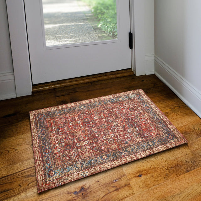 Dalyn Jericho JC7 Scarlett Rug shown in a room