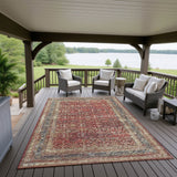 Dalyn Jericho JC7 Scarlett Rug outdoor lifestyle image