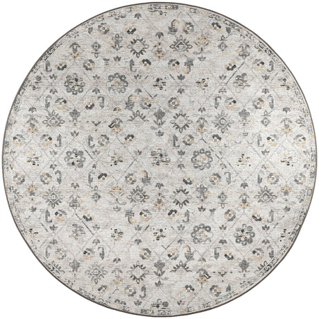 Dalyn Jericho JC8 Mink Rug round rug