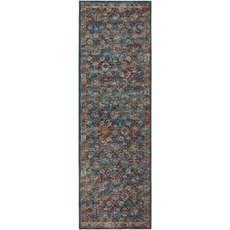 Dalyn Jericho JC8 Navy Rug runner rug