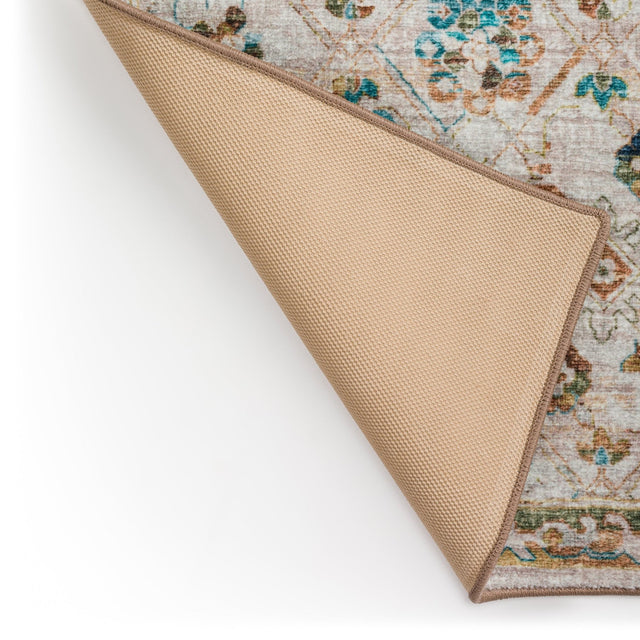 Dalyn Jericho JC8 Parchment Rug backing detail