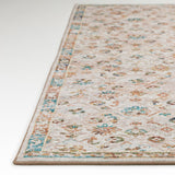 Dalyn Jericho JC8 Parchment Rug finished edge detail