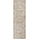 Dalyn Jericho JC8 Parchment Rug runner rug