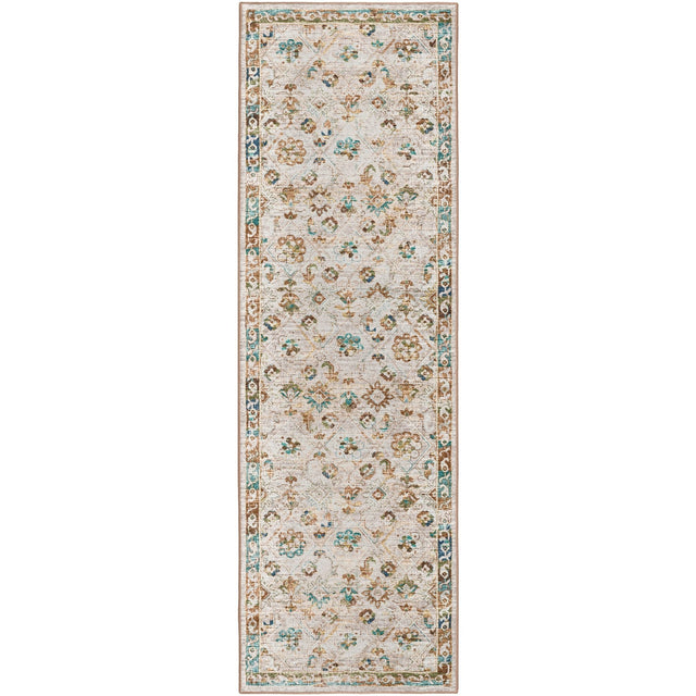 Dalyn Jericho JC8 Parchment Rug runner rug