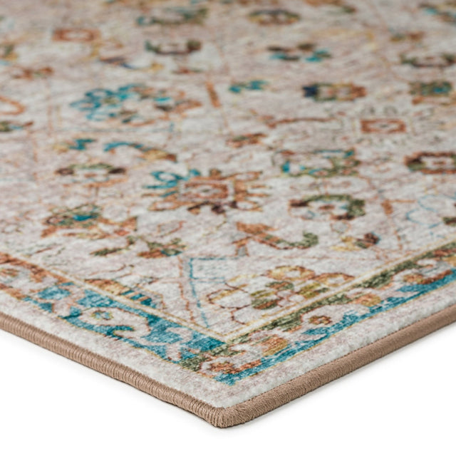 Dalyn Jericho JC8 Parchment Rug corner detail