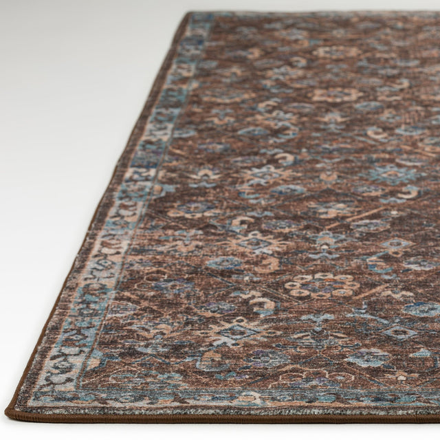 Dalyn Jericho JC8 Sable Rug finished edge detail