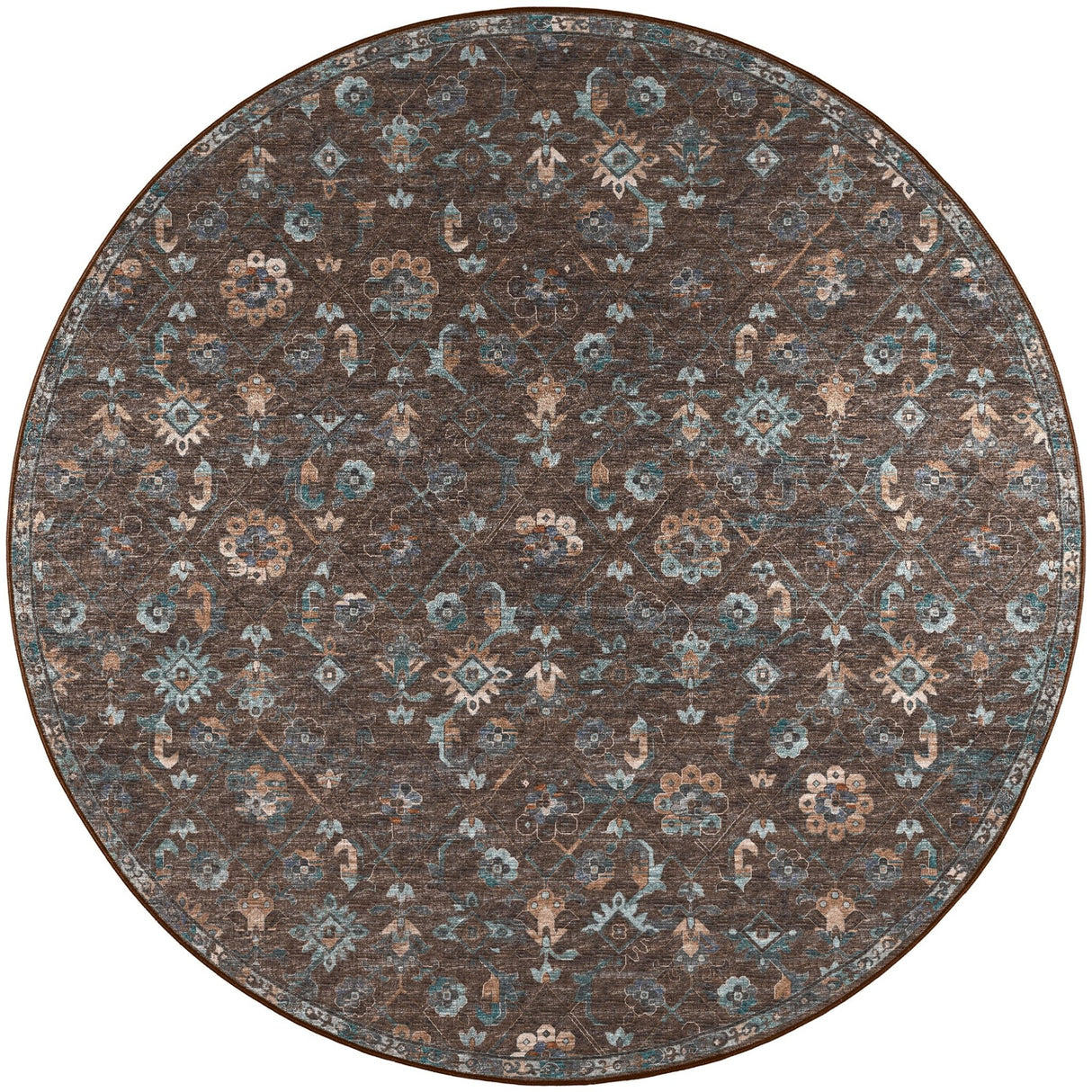 Dalyn Jericho JC8 Sable Rug round rug