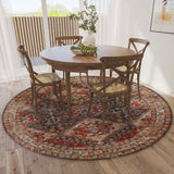 Dalyn Jericho JC9 Canyon Rug shown in a room