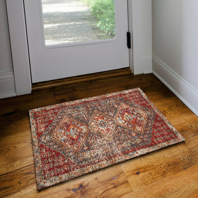 Dalyn Jericho JC9 Canyon Rug shown in a room