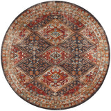 Dalyn Jericho JC9 Canyon Rug round rug
