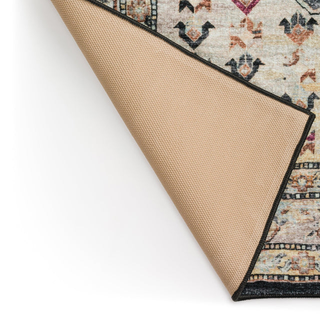 Dalyn Jericho JC9 Midnight Rug backing detail