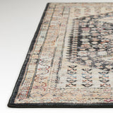 Dalyn Jericho JC9 Midnight Rug finished edge detail