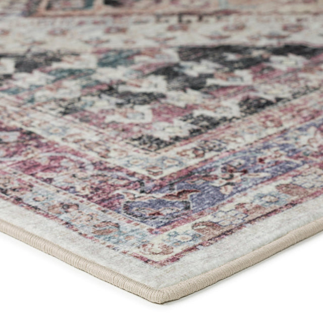 Dalyn Jericho JC9 Pearl Rug corner detail