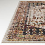 Dalyn Jericho JC9 Putty Rug finished edge detail