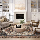 Dalyn Jericho JC9 Putty Rug shown in a room